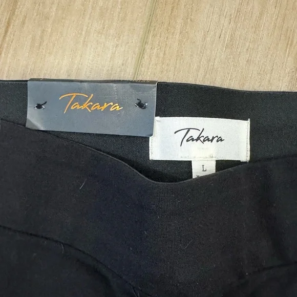 NWT Takara Perfect Fit Skinny Pants – Black – Size L - Picture 3 of 7